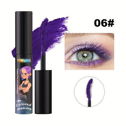 Volume & Lengthening Mascara — Thickening Curling Long-Lasting Formula | Plant Squalane | Dramatic Lash Look | 6 Shades | Daily & Party Wear