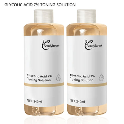 Glycolic Acid Serum with Alpha-Arbutin & Damascus Rose Water – Hydrating, Brightening & Smoothing Face Serum for Sensitive Skin, 240ml