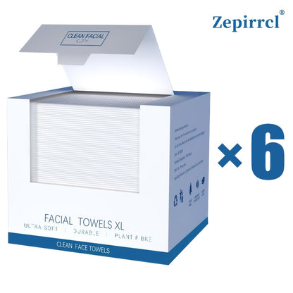 Disposable Facial Cleansing Tissues – Extra Large Thickened Soft Cotton Wipes for All Skin Types, Gentle Face Wash & Makeup Removal, 26×30cm, 40/120/240 Pcs