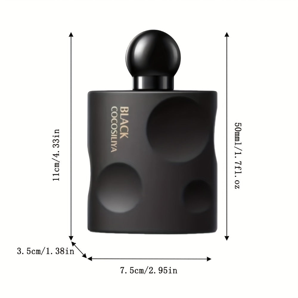 Men's Cologne Spray 3.4oz Long Lasting EDT Limited Edition Black & Red Temptation Fresh Woody Aromatic Fragrance Gift for Him