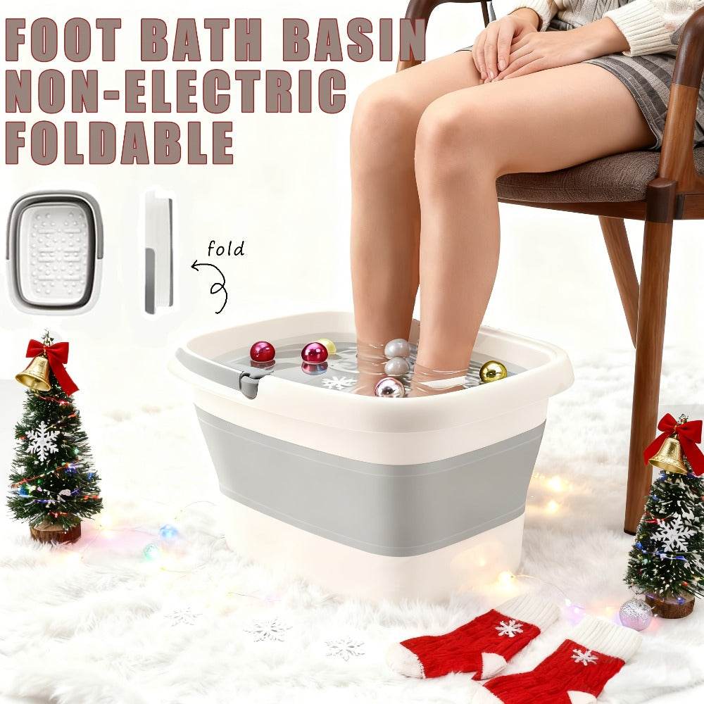 Remote Temperature Control Collapsible Foot Spa. Foot Bath with Heat, Bubble And Massager, Foot Spa Tub with 3 Pedicure Attachments, Foot Soak Tub with Handle. Best Gift for Women Or Mon. Best Mothers Day Gifts