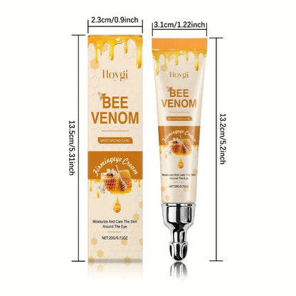 Eye Cream with Hyaluronic Acid – Honey Miracle Moisturizing & Firming Under Eye Cream for Dark Circles, Puffiness & Fine Lines | Fast-Absorbing Formula for All Skin Types | 3-Pack Value Set