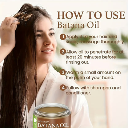 Honduras Batana Hair Oil 2pcs - Moisturizing & Hydrating Scalp & Hair Treatment for Dry Damaged Hair | Nourishes All Hair Types | Value Twin Pack