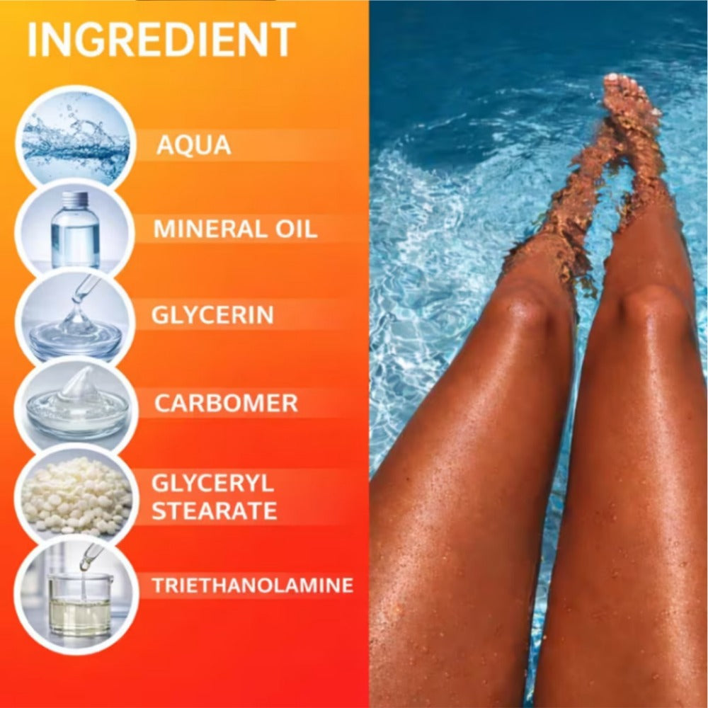 3.38oz Sunless Tanner Lotion, Instant Deep Glow, Smooth Hydration, Twist Cap, Lightweight Non-Greasy, Beach-Ready Self-Tanner For Natural Bronze, Tan& Golden