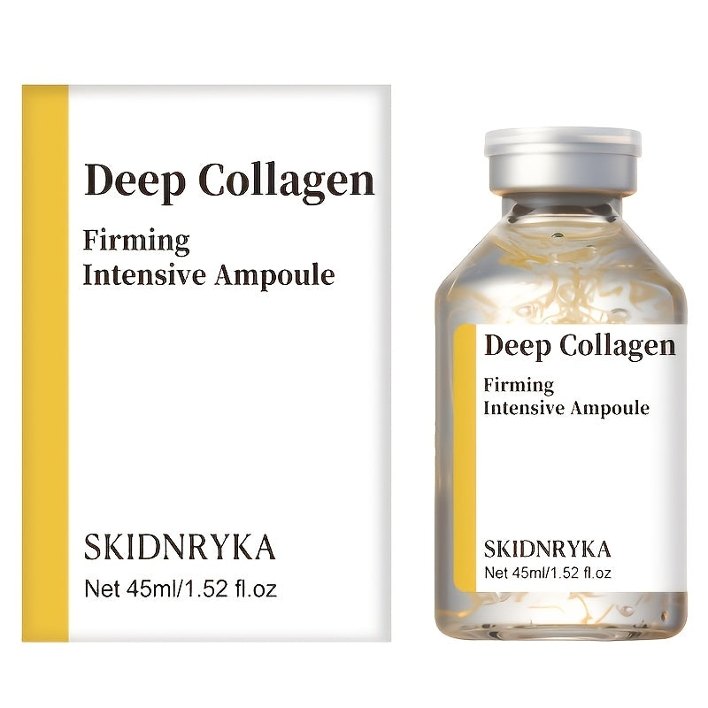 Collagen Hyaluronic Acid Face Serum with Niacinamide - Fast Absorbing Firming Brightening Moisturizing Facial Serum for All Skin Types Holiday Gift 1.52 oz