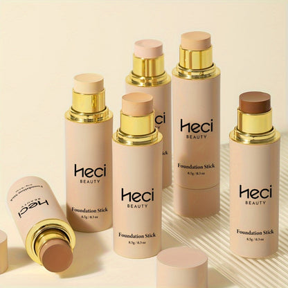Concealer Foundation Stick 2pcs - Full Coverage CC Cream Waterproof Long-Lasting Matte Finish, Lightweight Moisturizing Formula for Light to Medium Tan Skin Tones, Multi-Purpose Flawless Makeup