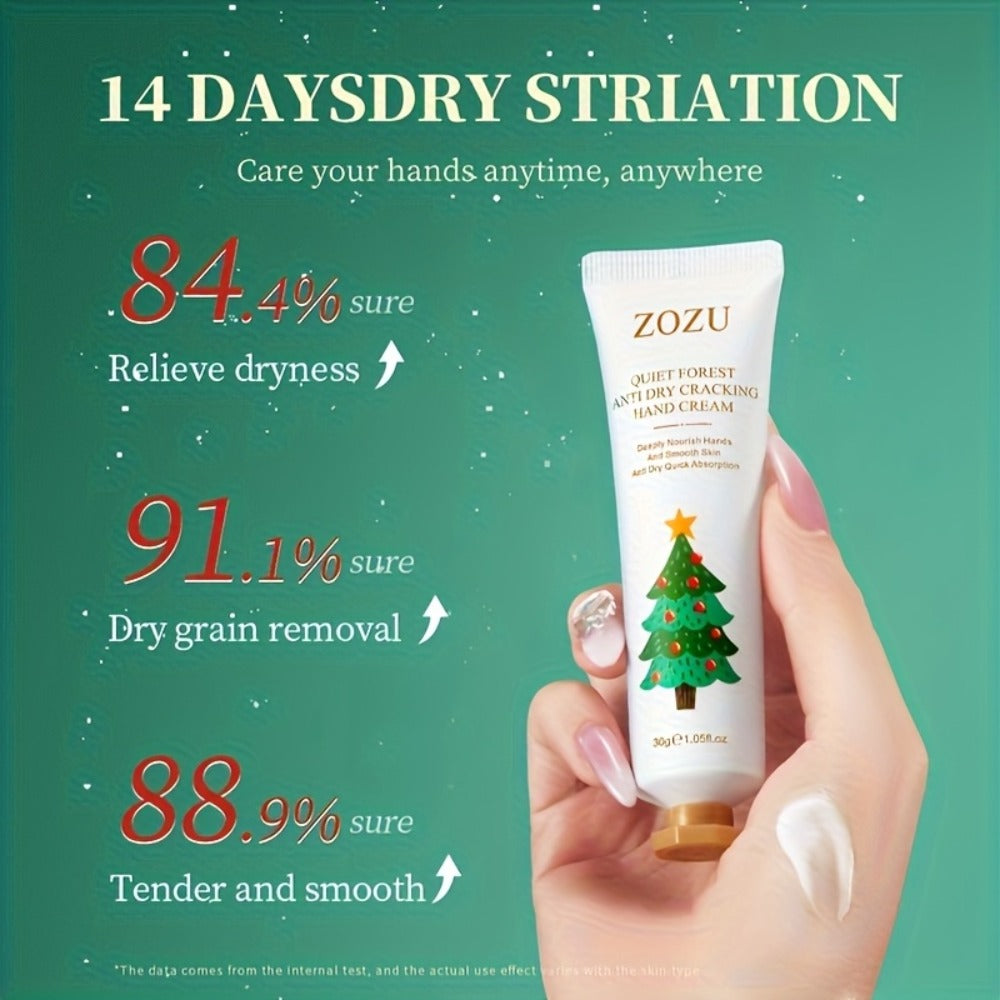 [Christmas Ideal Gift] 20pcs/30pcs Christmas Hand Cream, Plant-Scented Moisturizing Cream, Suitable For Dry Hands And Body Care. Travel-Sized Hand Moisturizer, Easy To Carry, An Ideal Gift Choice For Christmas