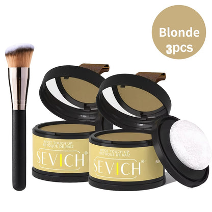 Hairline Powder Root Touch Up — Instantly Conceals Thinning Hair, Gray Roots & Hair Loss, Hair Shadow Topper for All Hair Types, 13 Shades 2/3pcs Kit