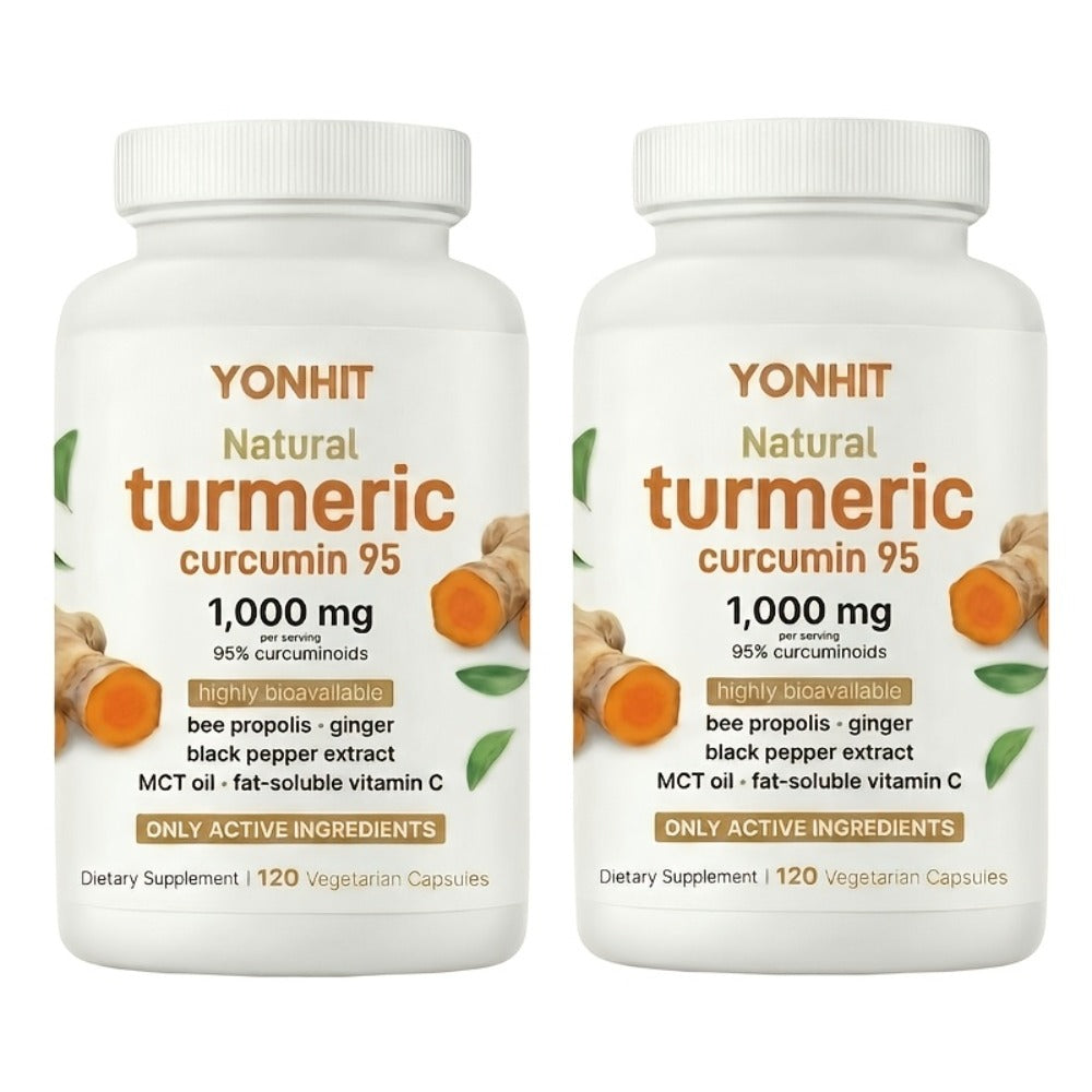 [Father's Day Special] Turmeric Curcumin | 95% Curcuminoids With Black Pepper And MCT Oil For Maximum Absorption, Zero Fillers, 120 Plant-Based Capsules, Suitable For Both Men And Women. Reward Yourself Or A Loved One With, Father's Day Special | Local Wa