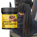 Black Castor Oil Hair Care - Pure Cold Pressed, Moisturizes Hair And Scalp, Makes Hair Stronger And Healthier, Suitable for Normal Hair