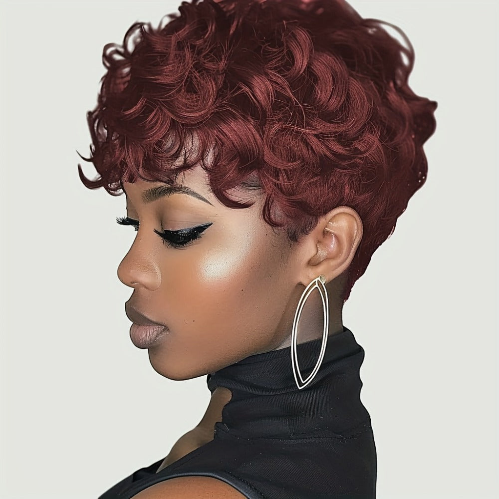 Lace Front Wig Human Hair Short Bob Wig 6 Inch Pre Plucked Bleached Knots Glueless Wig for Women Natural Hairline Loess Ochre