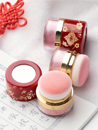 Blush Set 3 Colors with Pearl Powder and Rose Oil Squalane Formula Natural Glow Lightweight Powder for All Skin Tones Easy Blendable Cheek Color