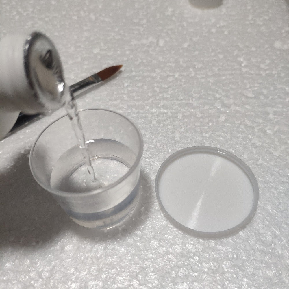For Poly Nail Gel Slip Solution, 2.6 Oz Slip Solution And Container, for Poly Nail Gel Nails Anti-Stick for Poly Extension Gel Liquid Slip Solution Set