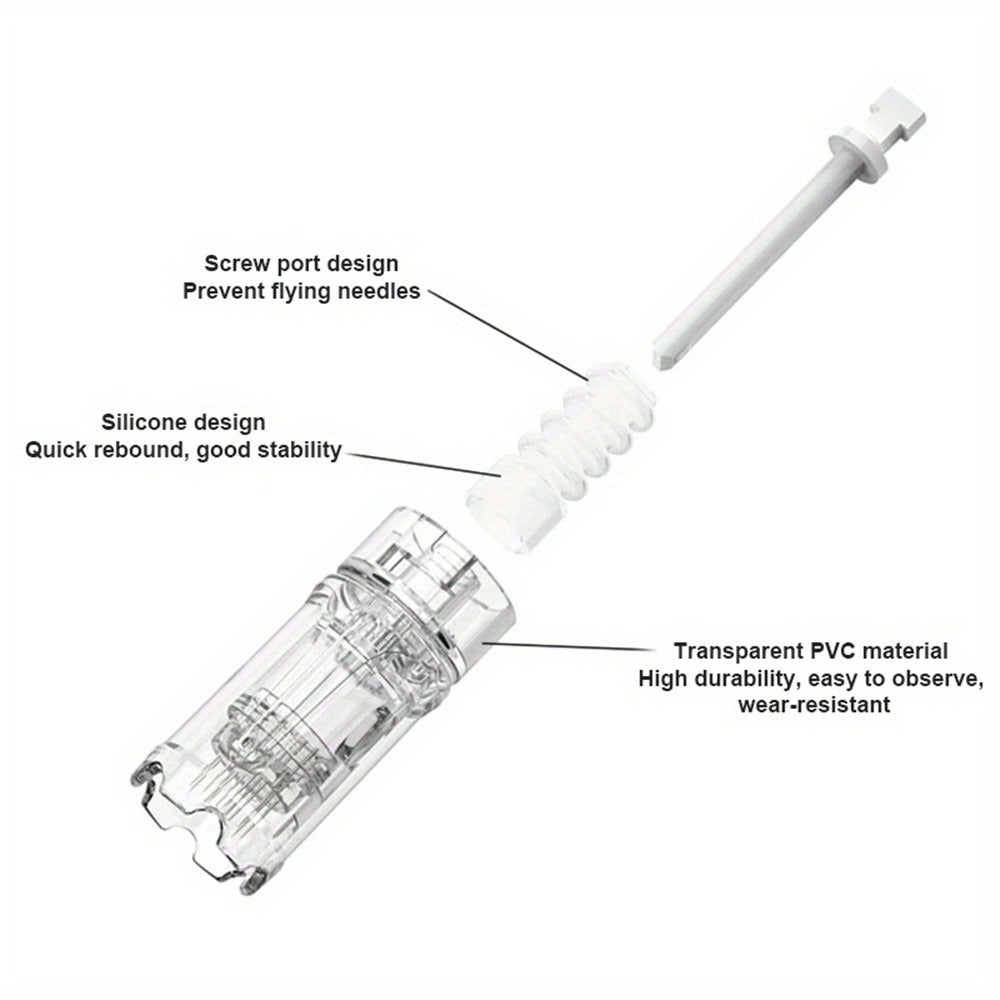 10pcs Cartridges Microneedling Pen Needles 0.25mm 12/24/36/42 Pin Nano for Dr.pen A10