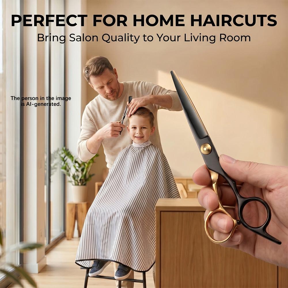 13 PCS Hair Cutting Scissors Kit, Professional Barber Shears Set With Hair Scissors Thinning Shears, Hair Cutting Shears Hair Cut Blending Salon Scissor For Men Women