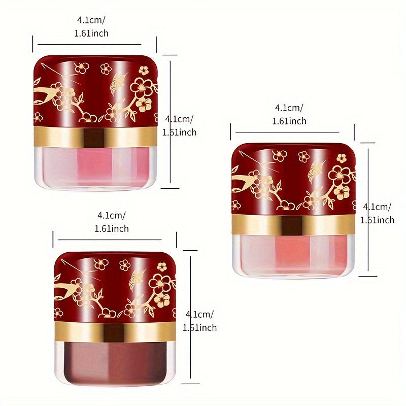 ROUSE Blush 3 Color Set, Containing Pearl Powder And Rose Oil Ingredients, Delicate Powder, Uniform Powder, Light Makeup, Easy to Touch Up Makeup, Suitable for All Skin Tones, Meet Different Makeup Needs, Perfect Choice for Dating Gifts, Easter