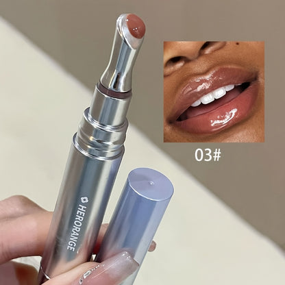 Tinted Lip Gloss Set 6pcs — Plumping Vibrant Shine, Hydrating Non-Drying Glossy Lip Balm for All Seasons, Festival Party & Holiday Gift