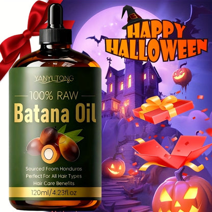 Batana Hair Oil 4.06oz Large Bottle - Moisturizing & Hydrating Scalp & Hair Care for Dry Damaged Hair | Honduras Cold Pressed | All Hair Types