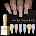 XEIJAYI Sparkling Diamond Gel Nail Polish Set - 6 Colors, Glittery & Shiny End, Long-Lasting Salon-Quality Manicure, No Alcohol, Perfect for Stylish Nail Art Designs, Nail Art Accessorie