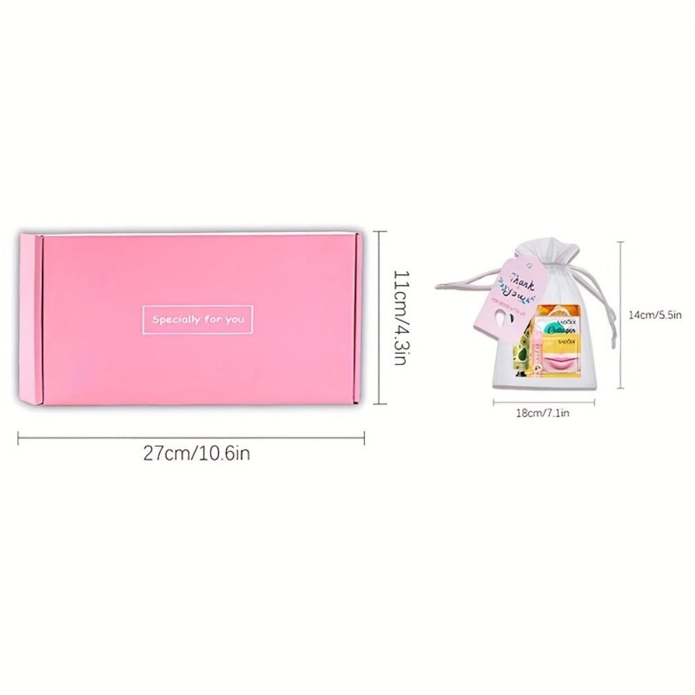 30pcs Skincare Gift Box, Rich In Various Fruit Extracts, Moisturizing And Hydrating Without Being Greasy, An Ideal Choice for Winter Hydration, Perfect for Giving to Family And Friends for Christmas., Holiday Gifts, Daily Hydration