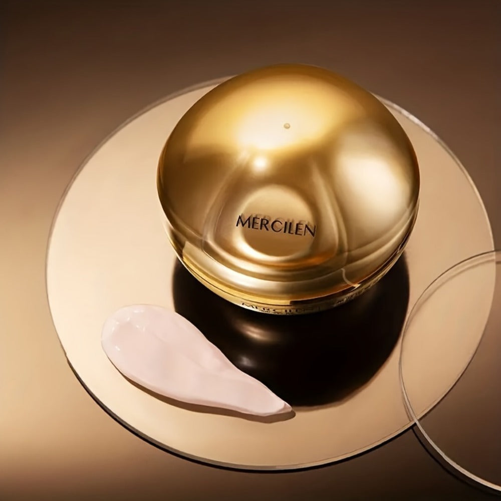 Cordyceps & Ganoderma Luxury Face Cream with Hyaluronic Acid - Hydrating Firming Anti-Fine Line Alcohol-Free Moisturizer for All Skin Types Sensitive Skin Safe