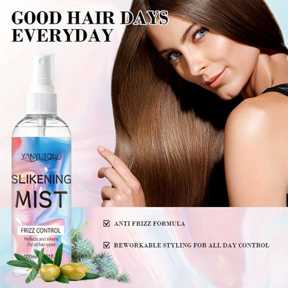 Hair Mist Perfumed Smoothing Spray — Moisturizing, Heat Protection, Anti-Frizz, Detangling & Long-Lasting Fragrance, No-Rinse Leave-In Formula for Straight, Curly & Frizzy Hair, 100ml / 3.38 oz
