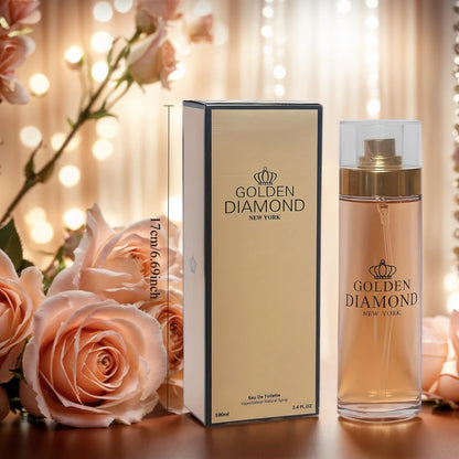 Natural Perfume Spray for Women - Brilliant Diamonds 100ml Fresh Floral Fragrance | Long Lasting Daily Wear EDP Spray Clean Scent 3.4oz Gift for Her