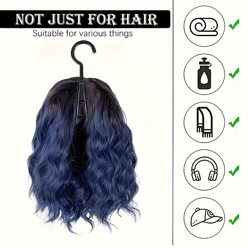 [Durable Wig Storage Bags] 6pcs Durable Wig Storage Bags with Hangers - Hair Extension Organizer for Multiple Wigs & Accessories