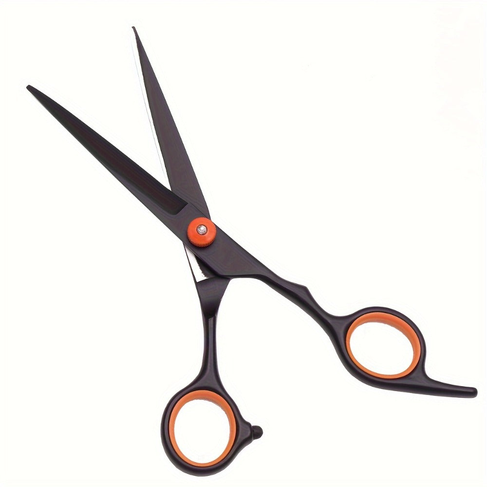 Professional Hair Cutting Scissors Set - Japan Stainless Steel Barber Shears with Thinning Scissors, Razor Comb Kit for Salon & Home Haircut