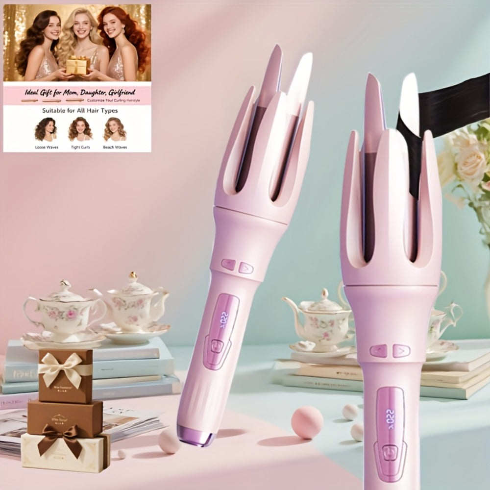 American-Style Hair Curlers, Automatic Curling Irons Perfect Birthday Gifts for Women. These Rotary Curling Irons Are Also Great As Caring Gifts, Especially for Mothers. LEFINEE Products Make Great Christmas Gifts