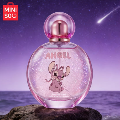 Couple Perfume Set Disney Stitch & Angel — Fresh Floral Natural Extract Fragrance 24-Hour Long Lasting | Stitch, Angie & Sample Styles | Gift for Couples & Disney Fans
