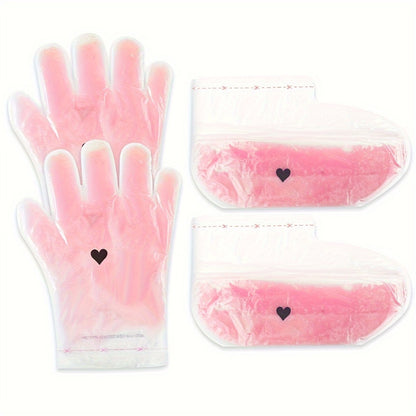 Paraffin Wax Hand & Foot Mask – Deep Moisturizing Beauty Treatment | Smooth & Soft Skin Care | Pink Grapefruit & Lavender Scents | Long-Lasting Stone Wax Formula | Home Spa Gift Set