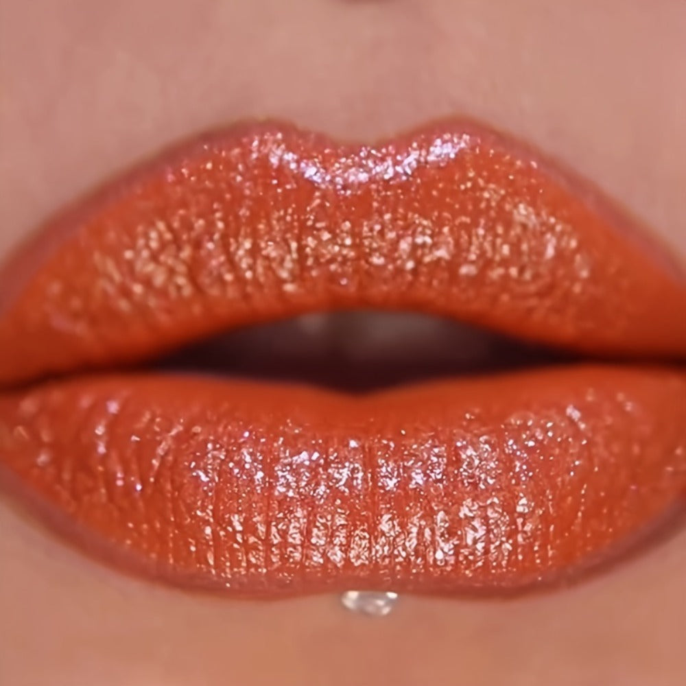 Glitter Lip Gloss and Lip Liner Set 2-Piece - Berry Shine Diamond Glitter, Hydrating Long Lasting Squalane Formula, 10 Color Combos