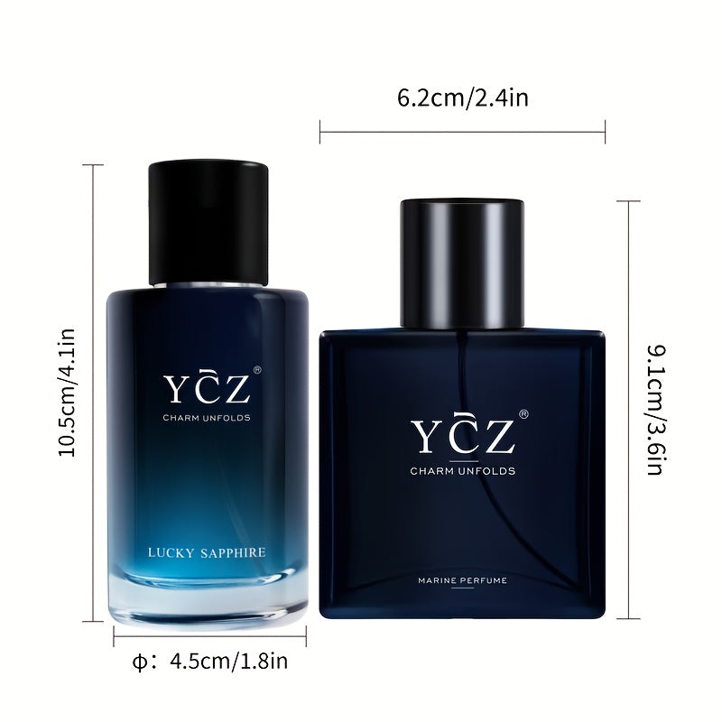 [Ideal Gift] 1pc/2pcs/4pcs/5pcs Men's Eau De Cologne/Aftershave - Alluring Woody Notes With Grapefruit, Ginger, And Musk | BPA-Free, Alcohol-Based | Suitable For Dates And Daily Wear | Ideal Gifts For New Year, Valentine's Day, Father's Day, And Christmas