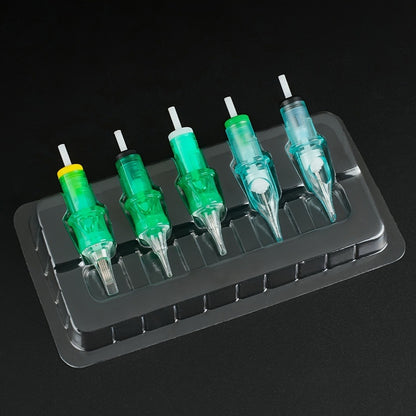 Disposable Tattoo Needle Holders 50Pcs Single-Use Grip Tubes Clean Organized Workspace for Professional & Beginner Tattoo Artists Sterile Tattoo Supplies