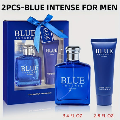 Men's Eau de Toilette Spray 3.4oz 100ml - Fresh Fruity Cologne with Cucumber Melon Orange Long Lasting EDT for Men Dates Daily Use Parties Gift