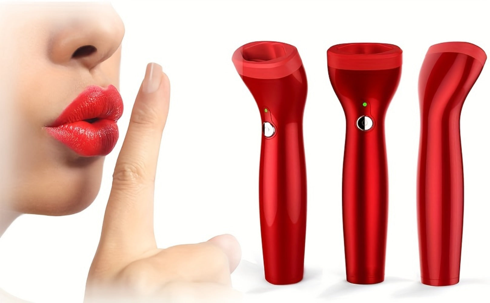 USB Charging Silicone Lip Beauty Tool - Electric Beauty Tool for Lip Beauty, Charming Lips | Fragrance-free