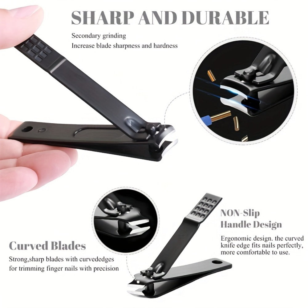 24/23-piece Professional Nail Clipper Set - Sharp blades, precise cutting, durable structure, suitable for trimming fingernails and toenails - Suitable for both men and women, you can get salon-quality nails at home, a comprehensive foot care Essential to