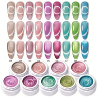 MORDDA Small White Jar Flower Order 9 Colors + Magnet