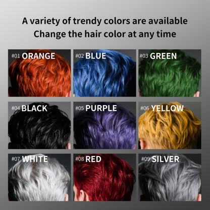 Temporary Hair Dye Color Wax 3.53oz — Non-Damaging Easy Wash Hair Color for Halloween, Carnival & Festival Styling, Mixable Shades, Natural Hold Not Stiff, 9 Colors