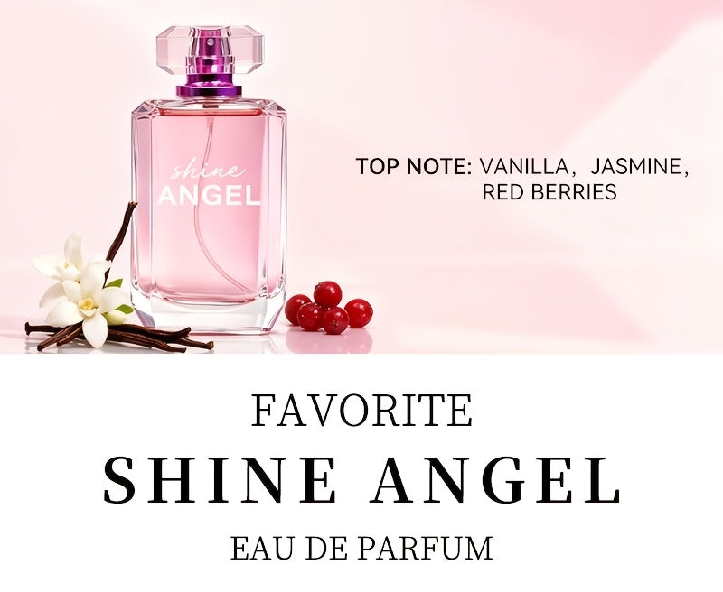 [Gift Giving] 3.4Fl Oz Women's Eau De Parfum Spray, Long-Lasting Fragrance, Notes of Vanilla, Jasmine, Red Berries Flavor, Perfect for Dating, Daily Life, Parties, Gift Giving