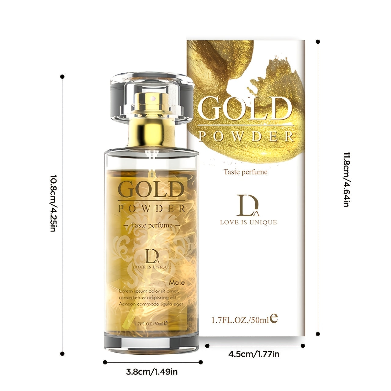 Men's pheromone Guli perfume, long-lasting high-quality Men's pheromone perfume attracts women, and the unique fragrance highlights your handsome charm