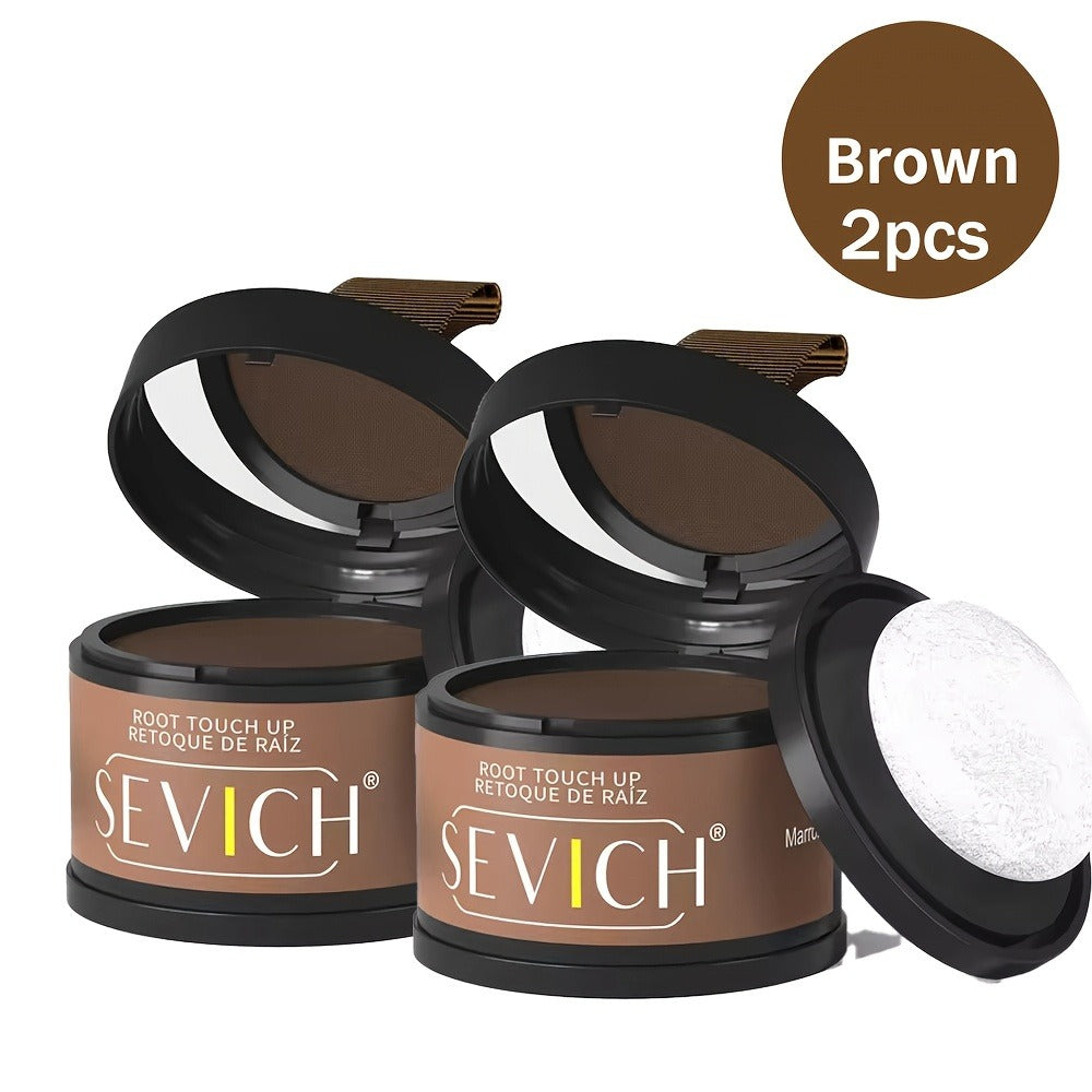 Hairline Powder Root Touch Up — Instantly Conceals Thinning Hair, Gray Roots & Hair Loss, Hair Shadow Topper for All Hair Types, 13 Shades 2/3pcs Kit