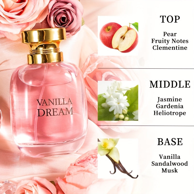 3.0fl.oz Bottle, Valuable for Women Eau De Parfum A Floral Woody Musk Fragrance for Women, with Pear, Red Apple And Clementines, - Medium Intensity Perfume