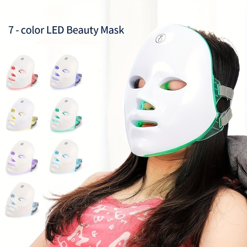 7-Function Color Facial Skincare Mask - Advanced Skin Care Device for Facial Skin and Radiance - The Perfect Holiday Gift, a Beauty Tool for Women