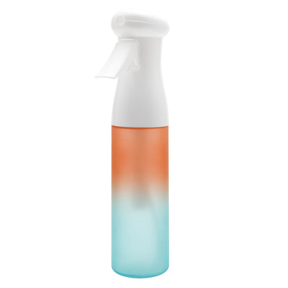 Barber Spray Bottle Fine Mist 300ml Frosted Anti-Slip BPA Free Hair Spray Water Bottle for Curly Hair Styling Salon Skincare Gardening Plant Misting Gradient Color
