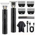 Men'S Professional Cordless Electric Hair Clipper And Beard Trimmer Haircut Kit with USB Charging, Practical And Portable Design, for Father'S Day Valentine'S Day Men'S Gifts