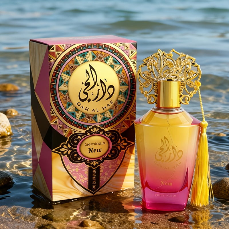 3.4 Oz Arabic Women'S Eau De Cologne Spray - A Durable Arabic Scent Influenced by The Opulence of Middle Eastern Perfumes, Ideal for Daily Use, Celebrations, And Presents (Arabic Name Design) - A Gift for Valentine'S Day, Christmas for Her