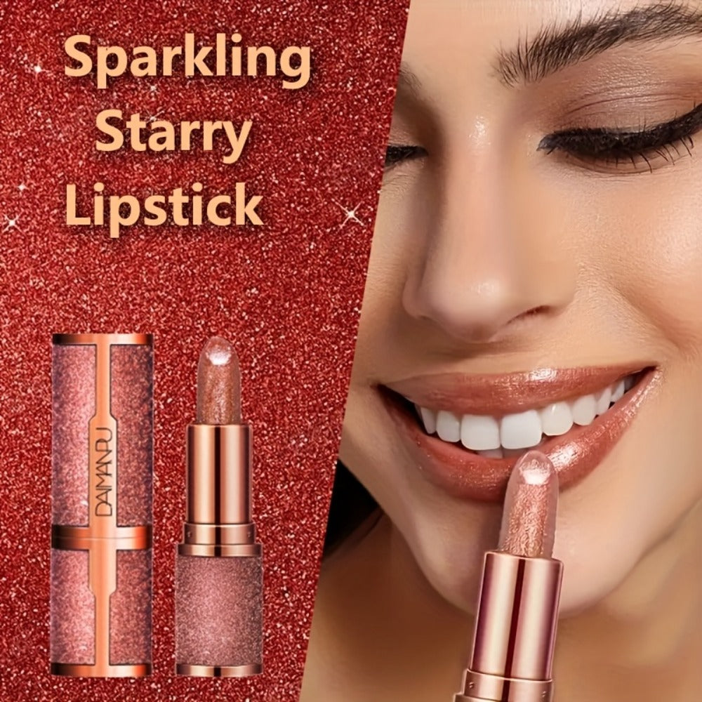 Two Piece Gloss Starry Sky Lipstick, Shiny Lipstick, Waterproof, Durable, Moisturizing Lipstick, Giving Shiny Lips, Perfect Gift