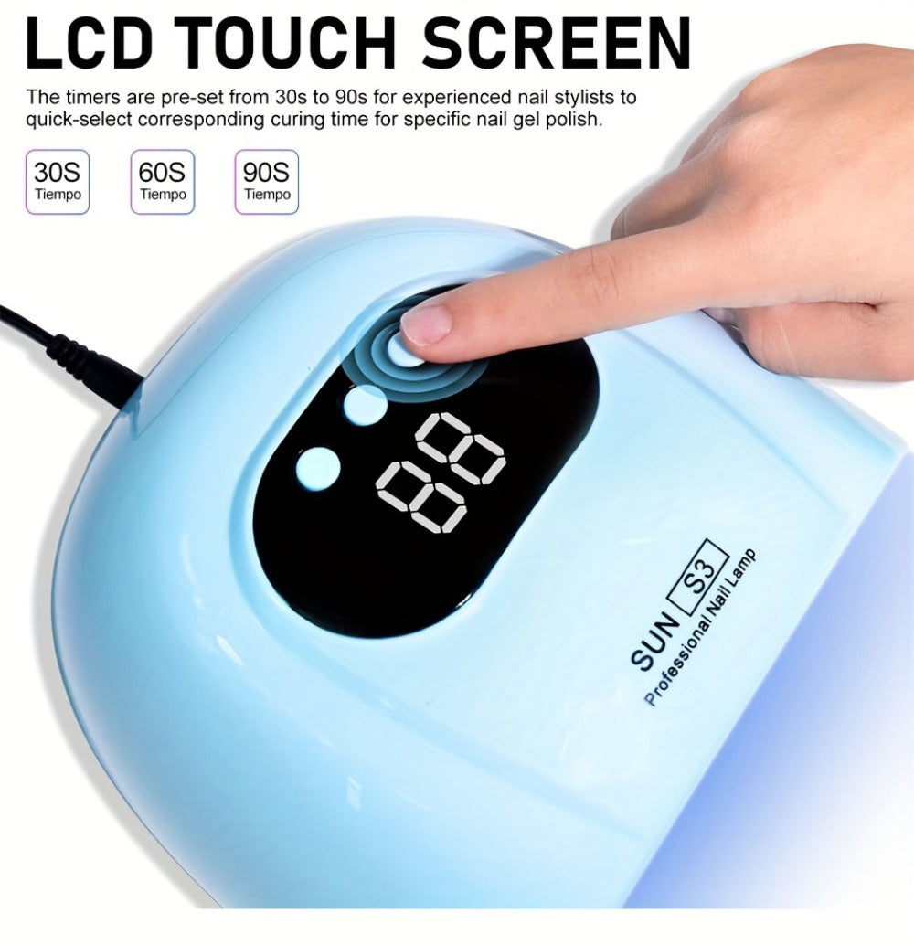 USB Nail Dryer Nail Art Lamp Nail Lamp for Drying Nail Lamp Drying Polish Varnish Professional Gel Polish Drying Lamp for All Gel Nail Polish Manicure Pedicure Salon Tools for Smart Lamp Wholesale Professional Nail Art Drying Lamp